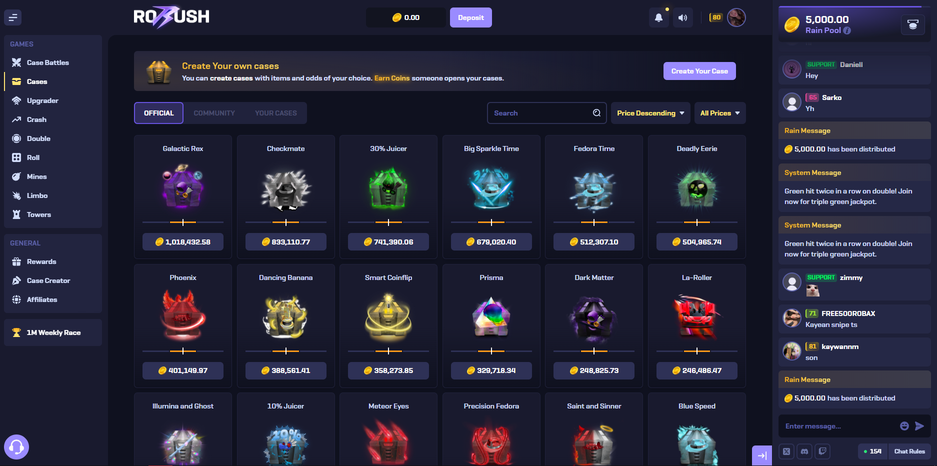 RoRush.com project preview